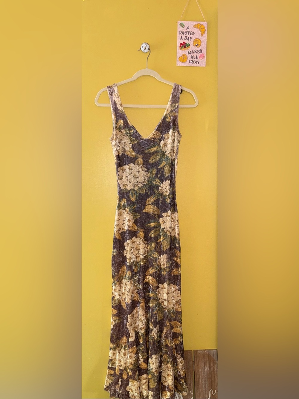 Vintage Betsey Johnson Velvet Dress